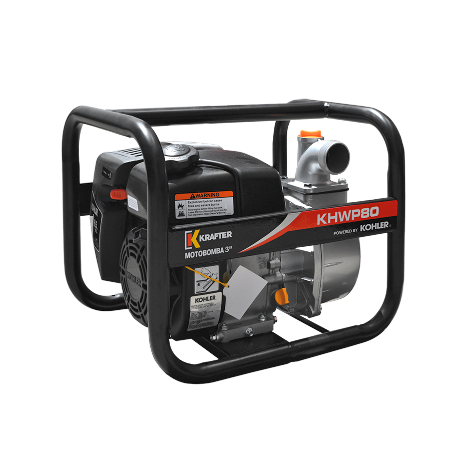 MOTOBOMBA GASOLINA KOHLER KHWP80 3 X3 CAUDAL-1