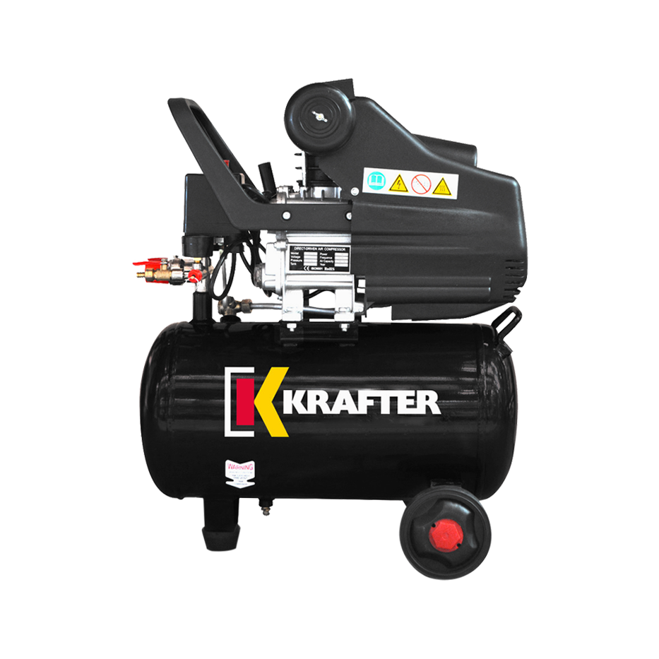 Compresor Krafter 24 Lts 2 Hp-0