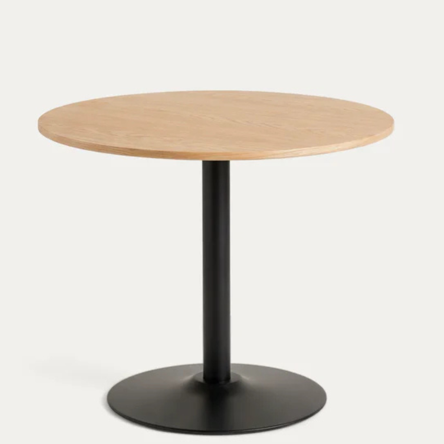 Mesa Redonda Letta Nórdica 80cm | Metal & MDF-0