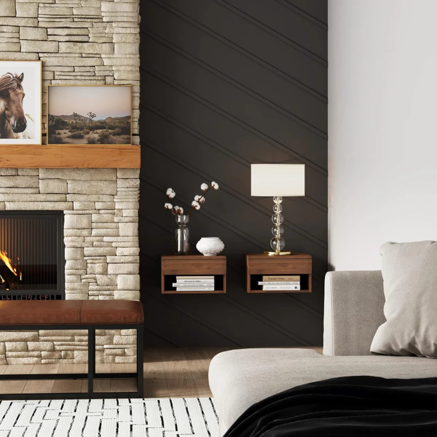 Velador Flotante Karolla | Diseño Moderno y Minimalista-7