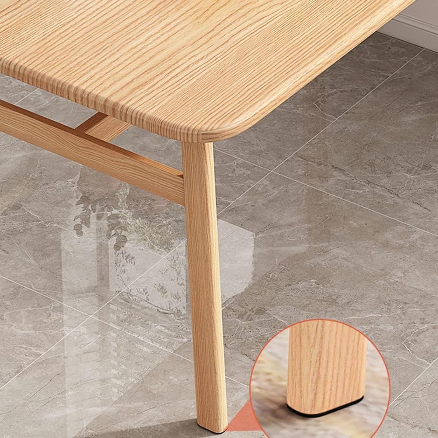 Mesa Rectangular Konna 120x70 cm | Estilo Nórdico en MDF y Metal-2