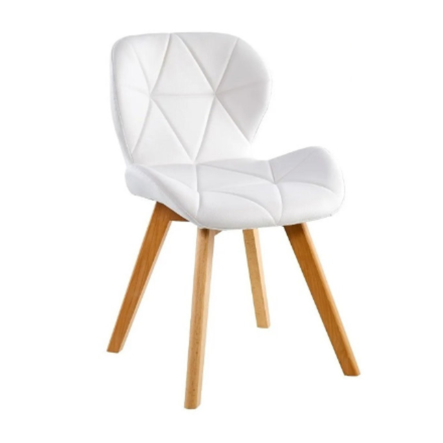Comedor Mesa Shanna 100cm + 4 Sillones Rubik Color Blanco-4
