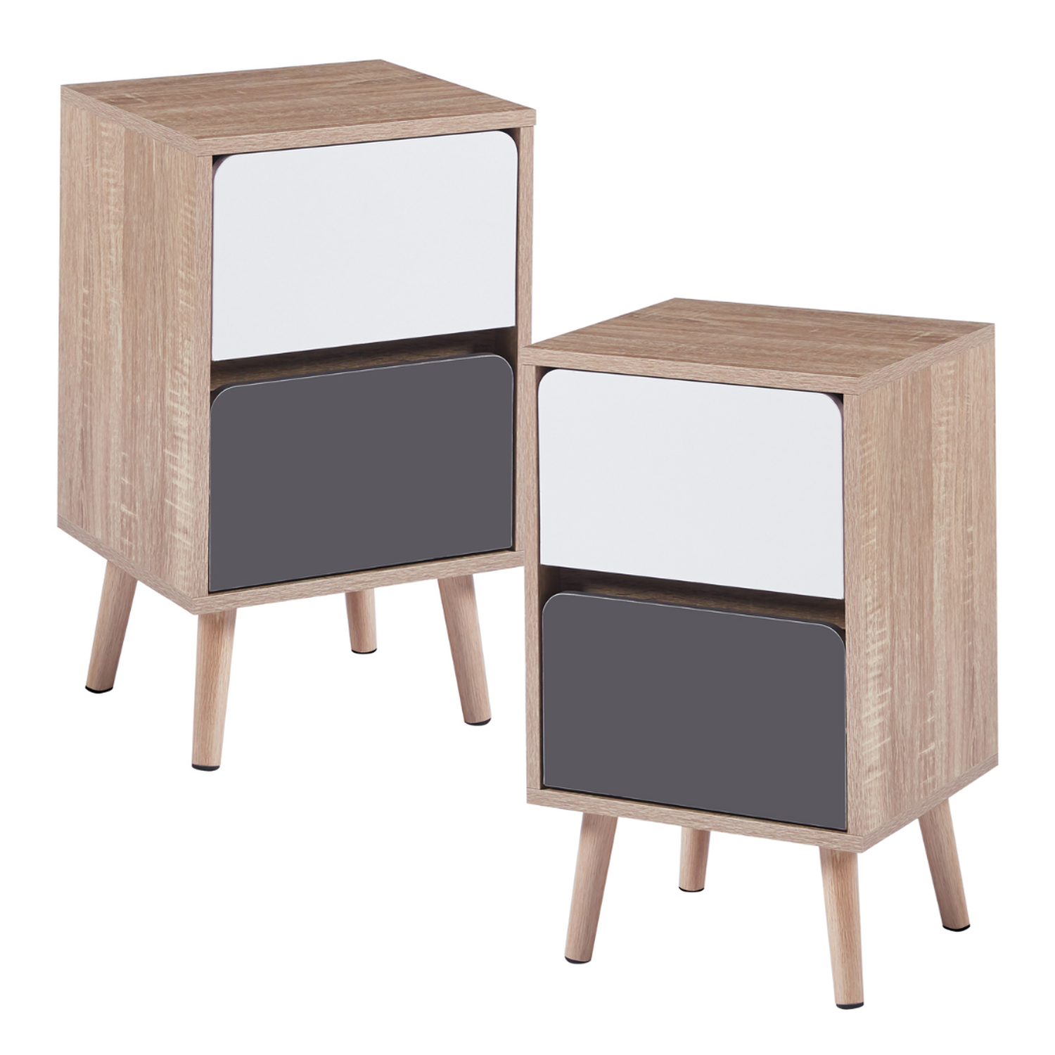 Pack 2 Veladores Margot | Diseño Nórdico Minimalista-0