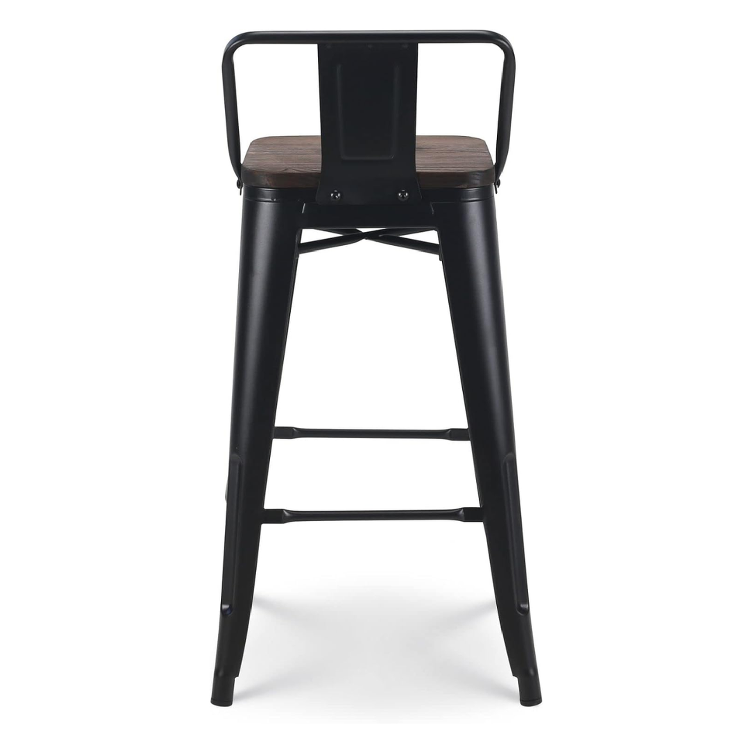 Pack 4 Taburetes de Bar Tolix Negro| Estilo Industrial-6