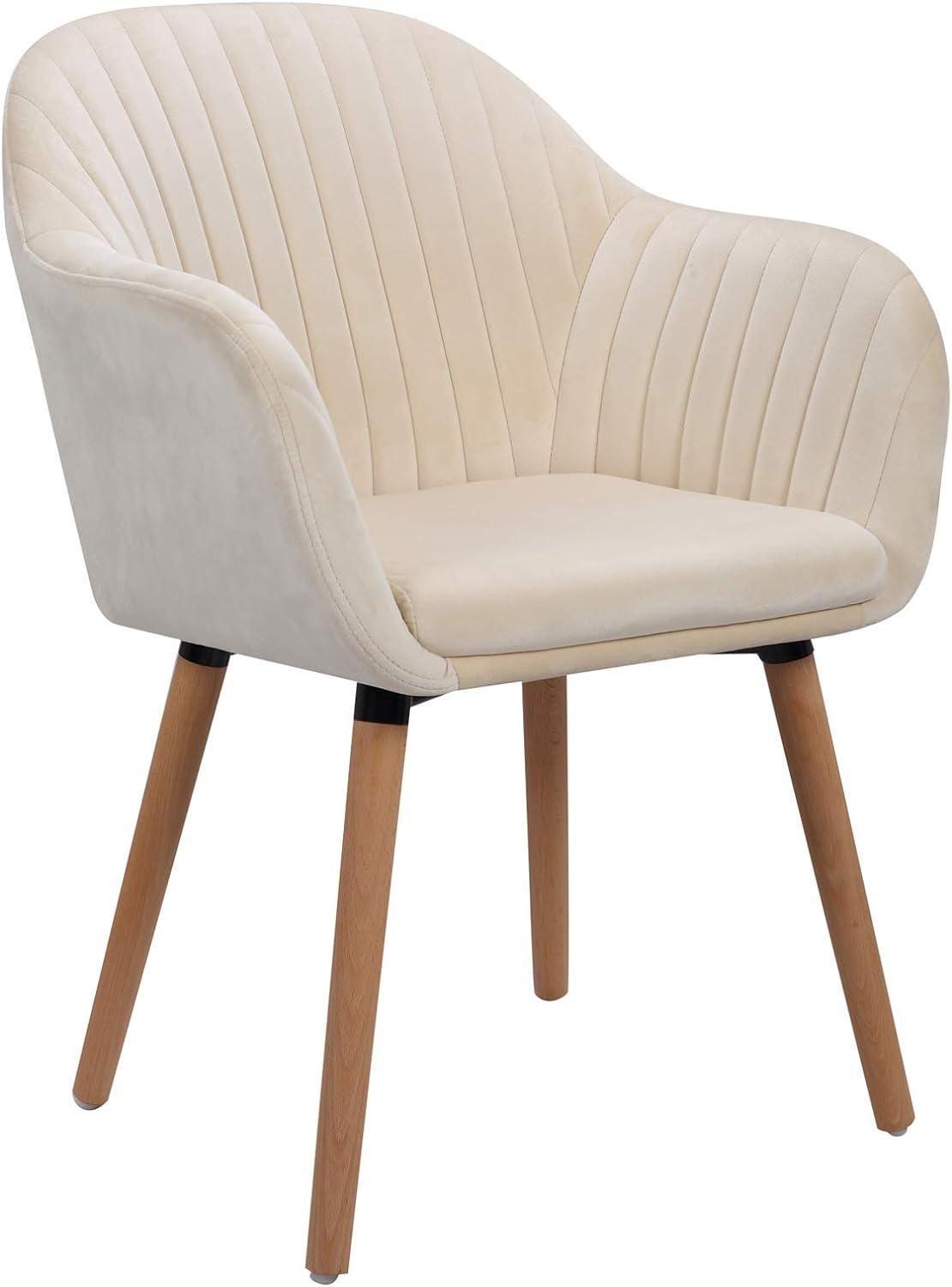 Pack 2 Butacas Sitiales Almer Velvet Beige | Sala, Dormitorio u Oficina-2