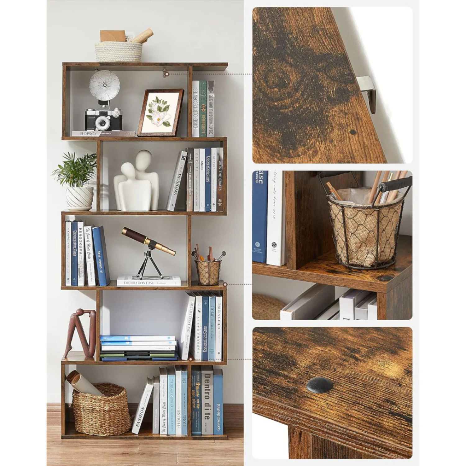 Estante Yedra 5 Niveles | Estilo Industrial-5