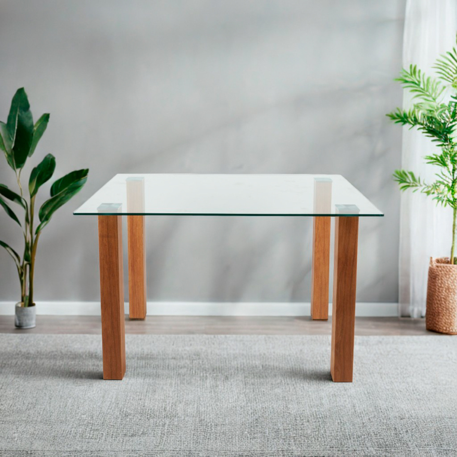Mesa Rectangular Alba 120x80 | Vidrio Templado-2