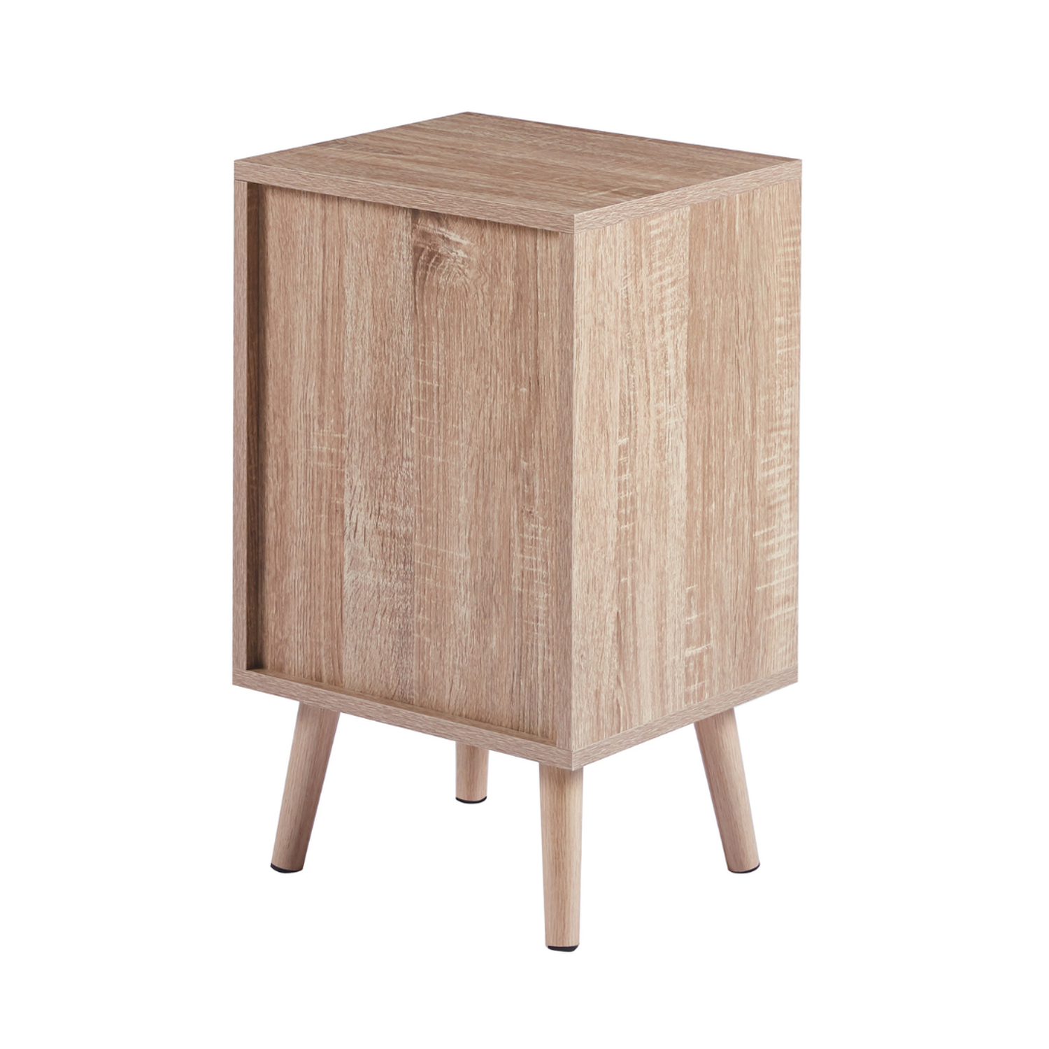 Velador Margot - Diseño Nórdico Minimalista, 2 Cajones-3