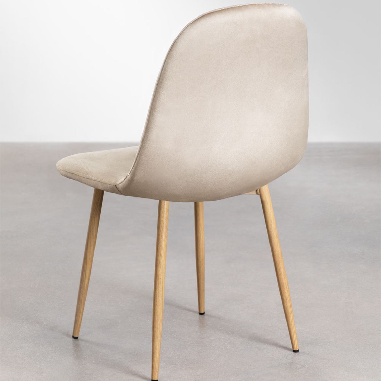 Pack 4 Silla Isy | Terciopelo color Arena-2