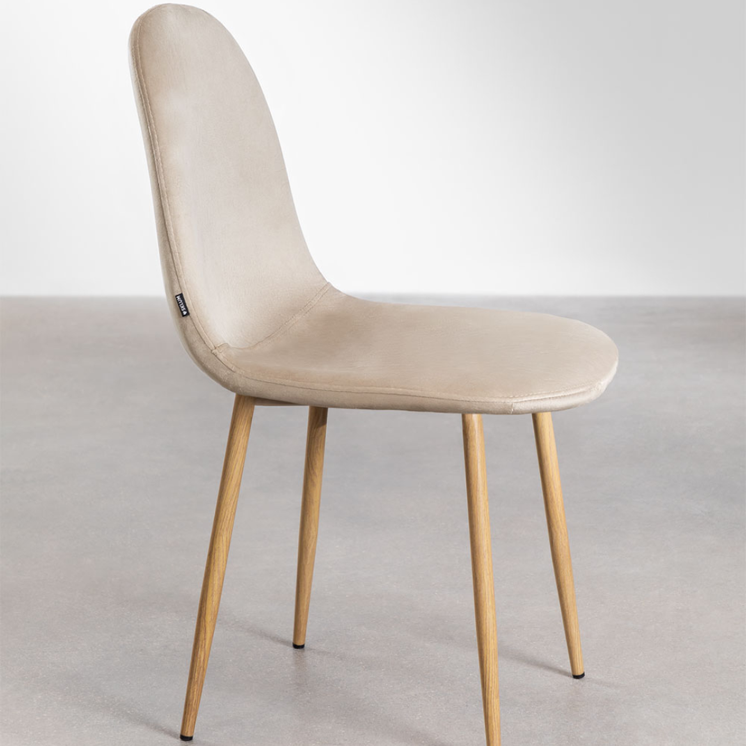 Pack 4 Silla Isy | Terciopelo color Arena-3