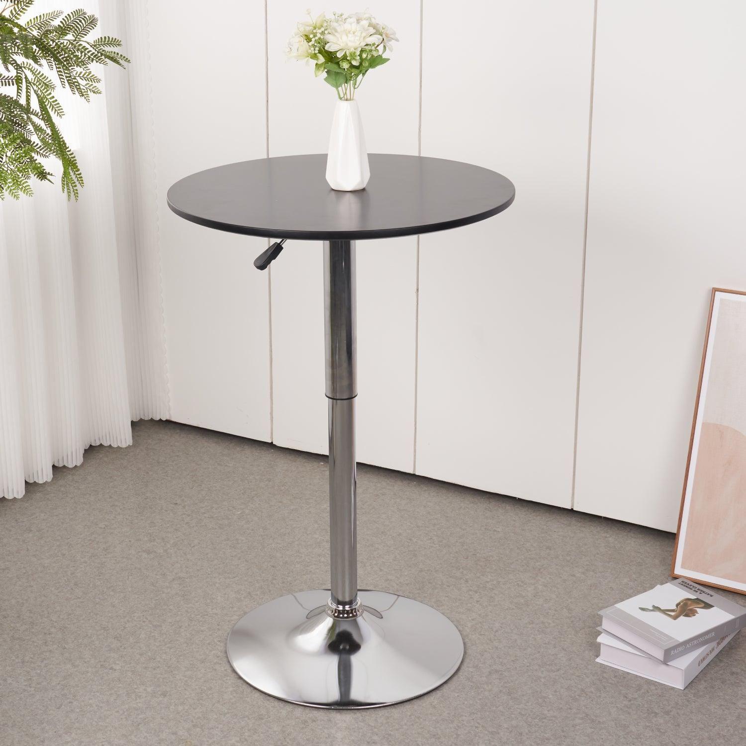 Mesa Redonda Giratoria 60cm | Ajustable Ronda| ¡Trabajo y Ocio en Uno!-2