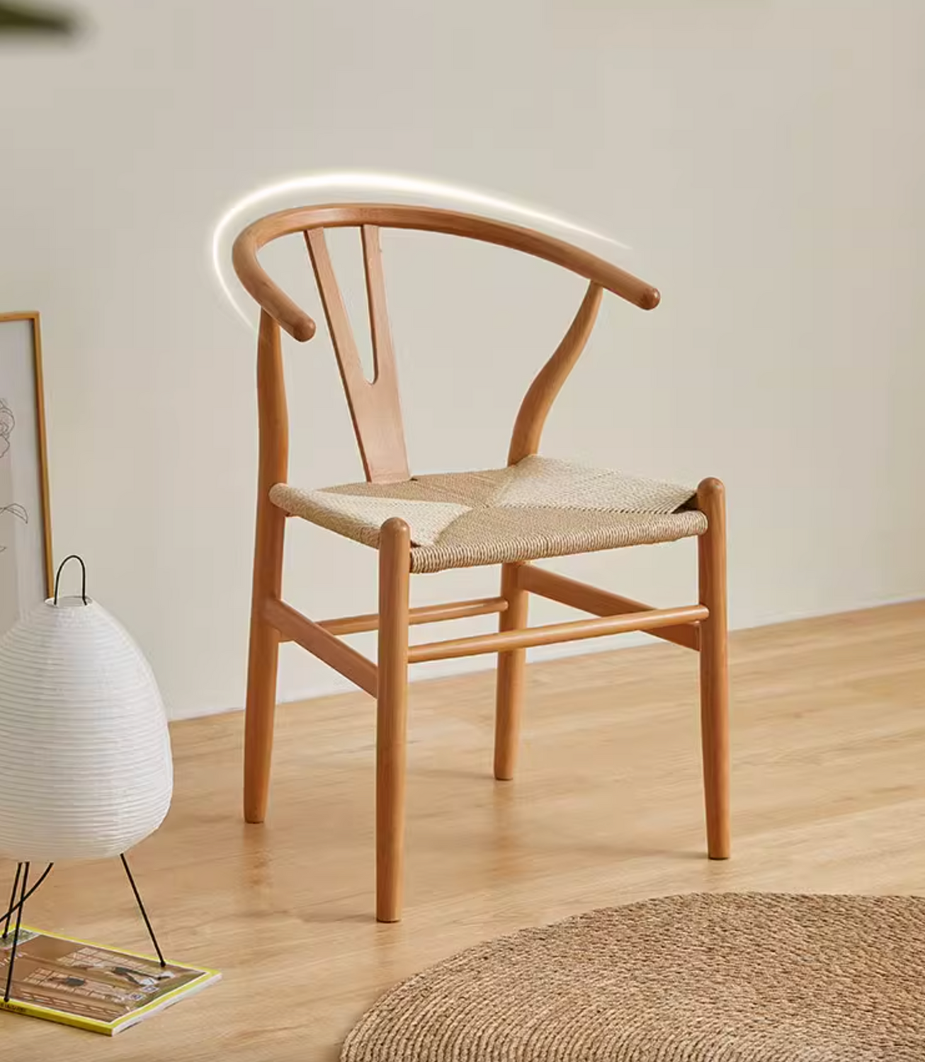 Pack 2 Silla Wishbone Nórdica | Madera Natural-3