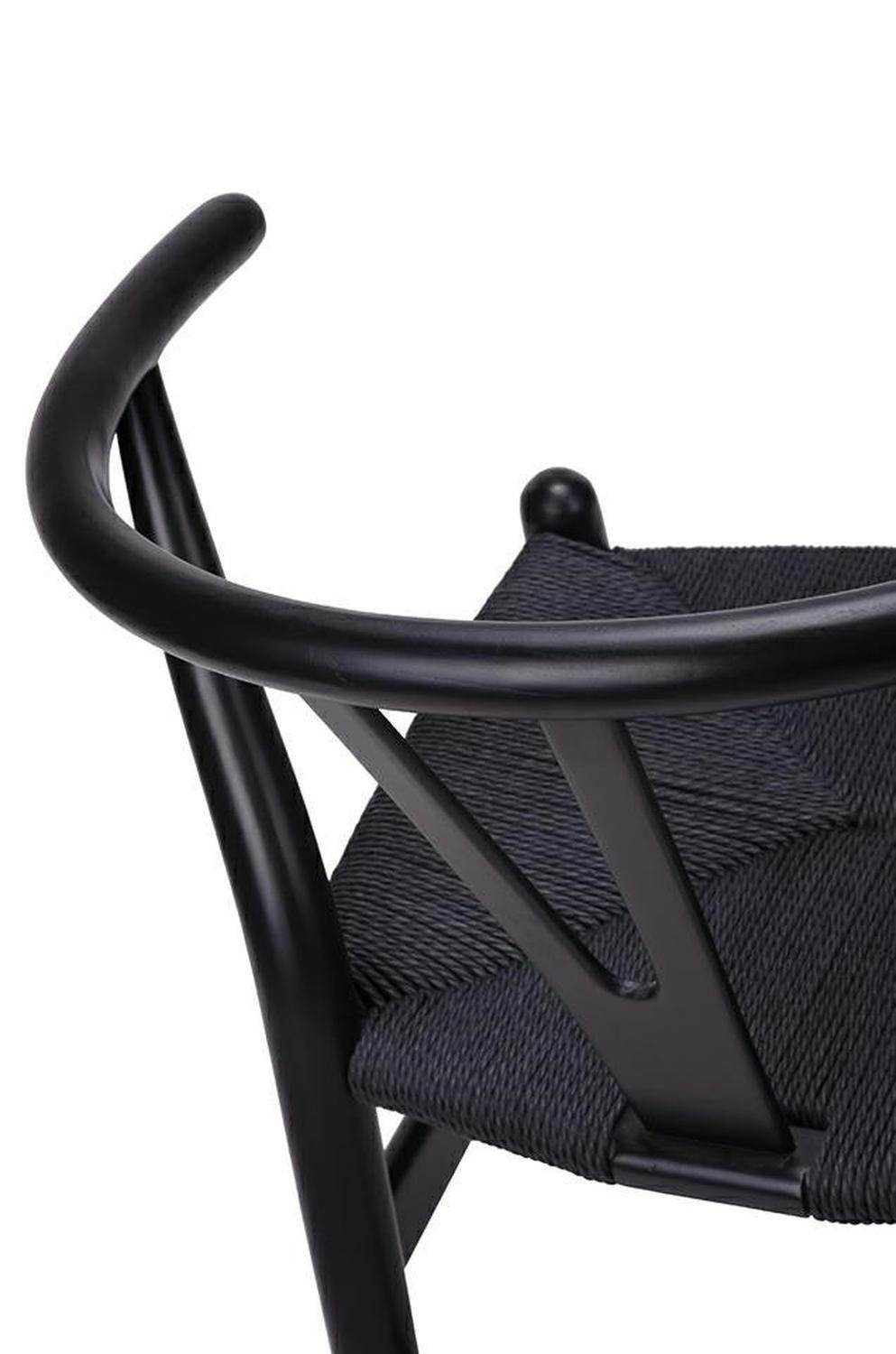 Pack 2 Silla Wishbone Nórdica | Madera | Negro-5