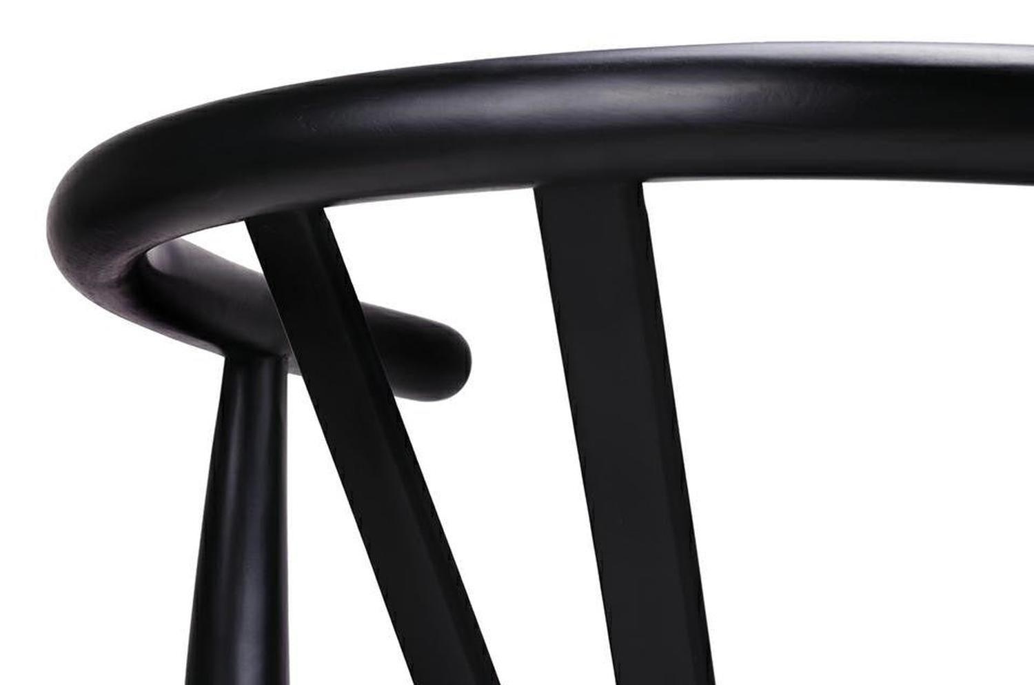 Pack 2 Silla Wishbone Nórdica | Madera | Negro-6