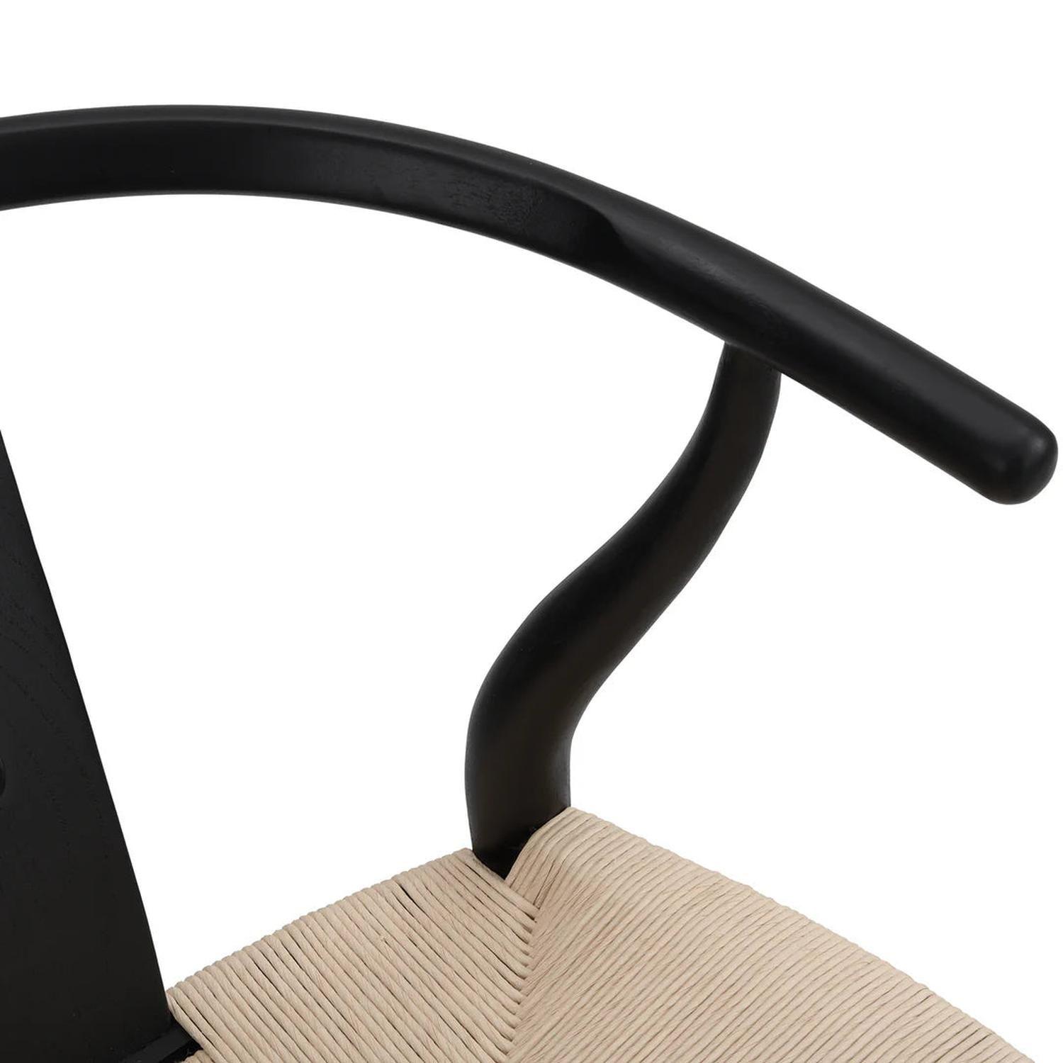Pack 2 Silla Wishbone Nórdica | Madera | Natural & Negro-4