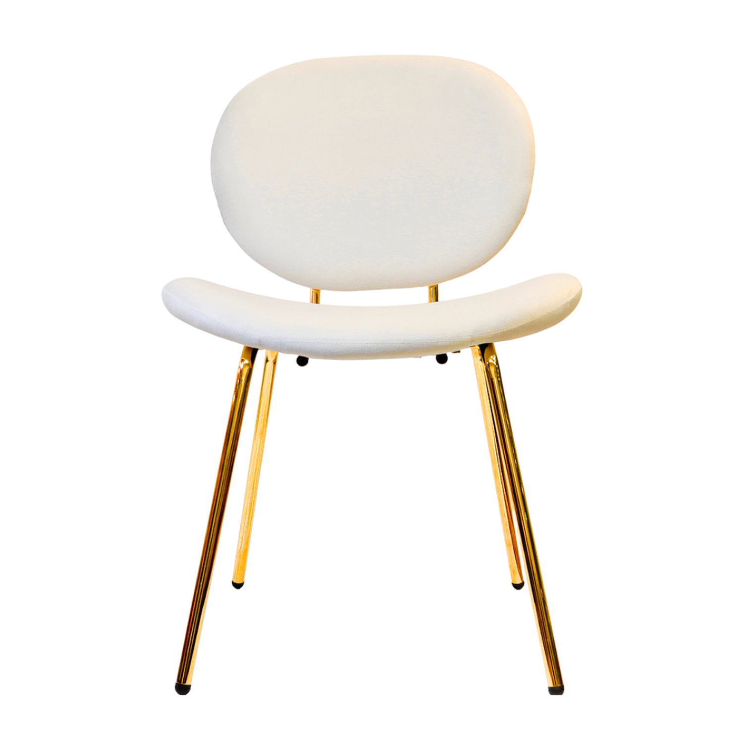 Pack 4 Sillón Angelica Velvet Beige | Sala, Dormitorio u Oficina-2