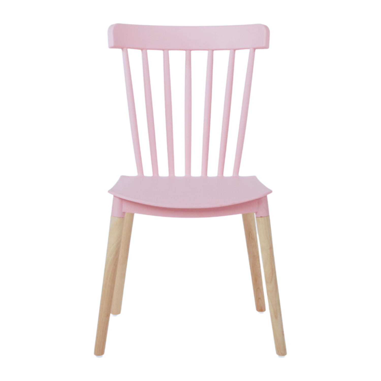 Pack 4 Silla Windsor Rosada | Moderna & Resistente-4