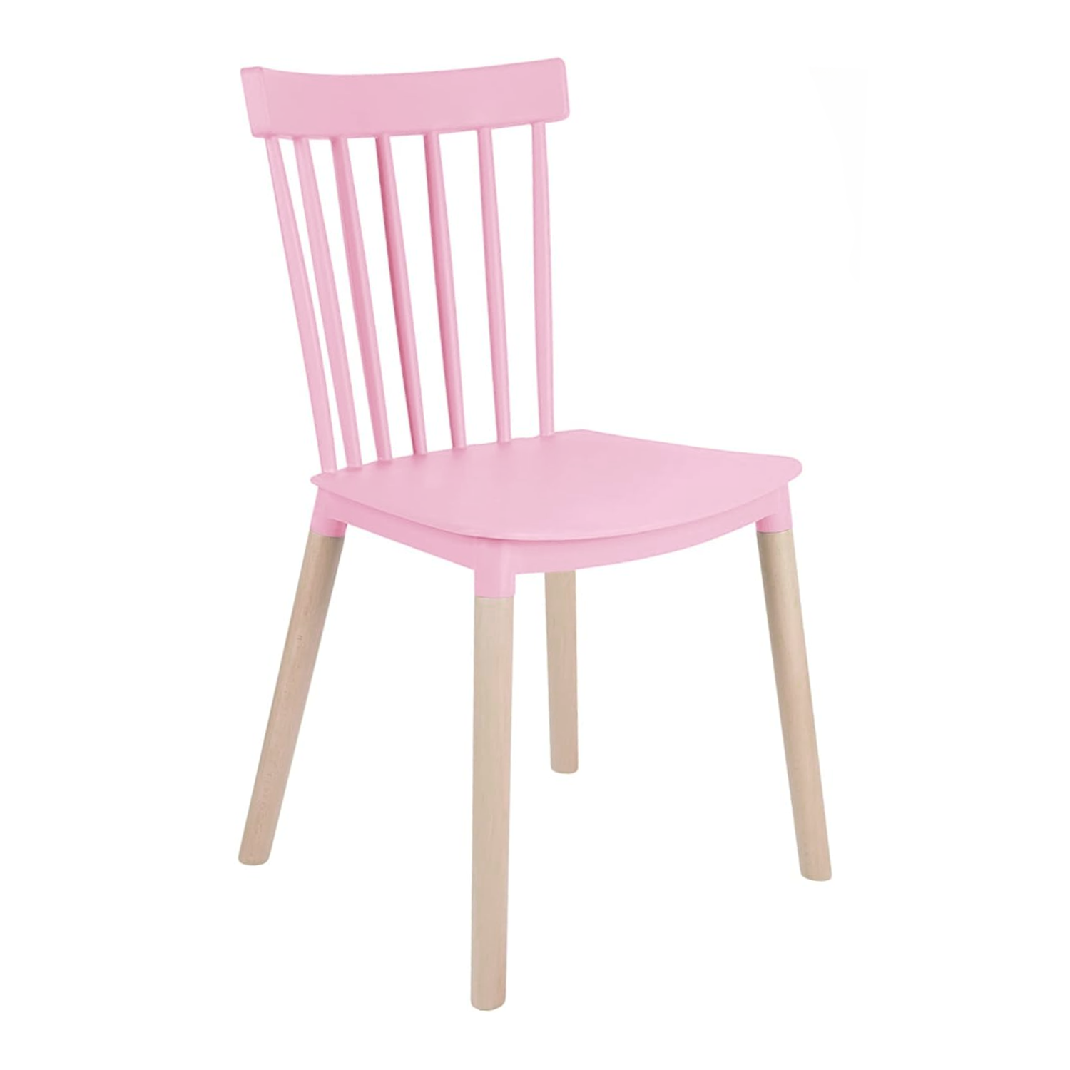 Pack 4 Silla Windsor Rosada | Moderna & Resistente-6