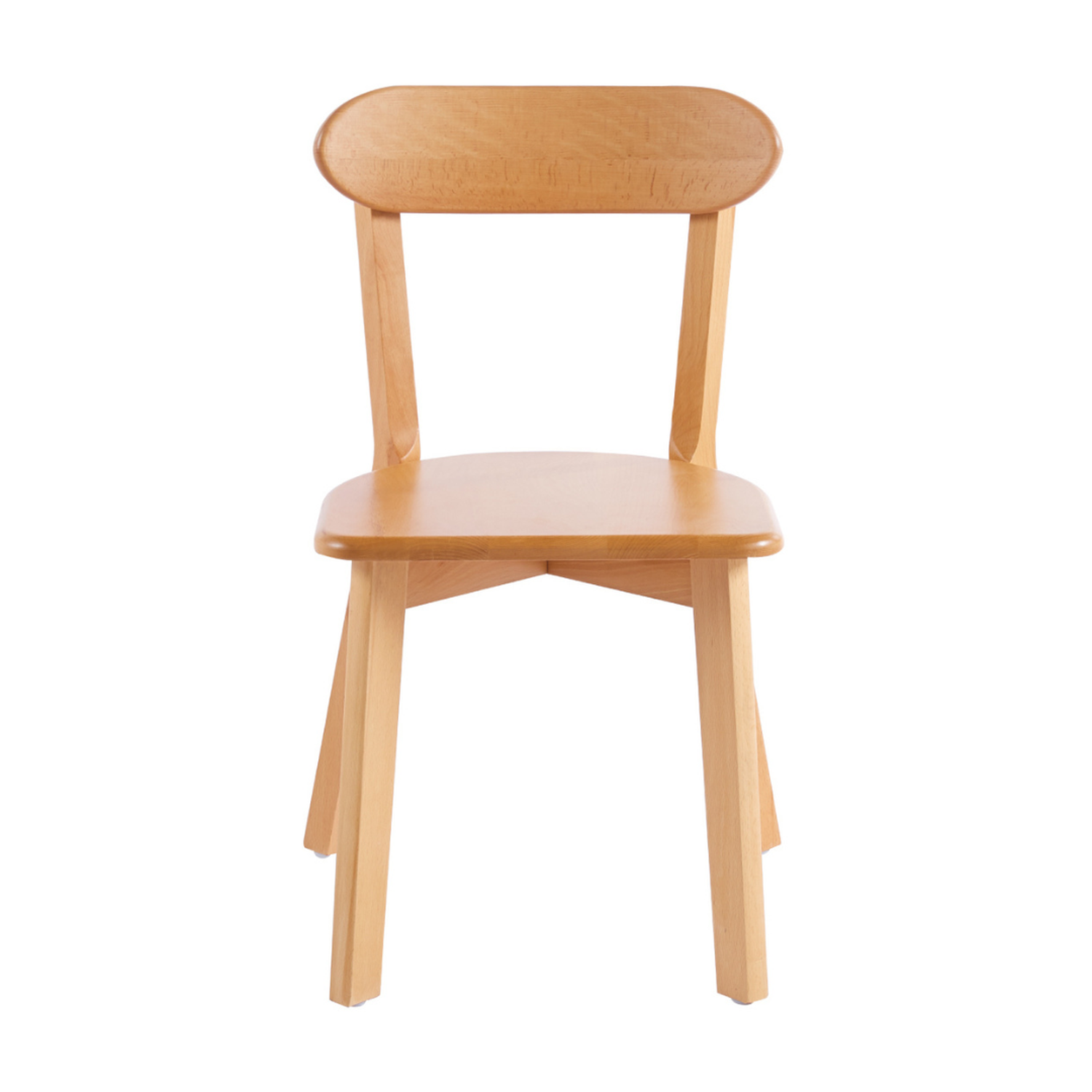Pack 2 Silla Fresno | Madera Natural | Moderna y Duradera-4