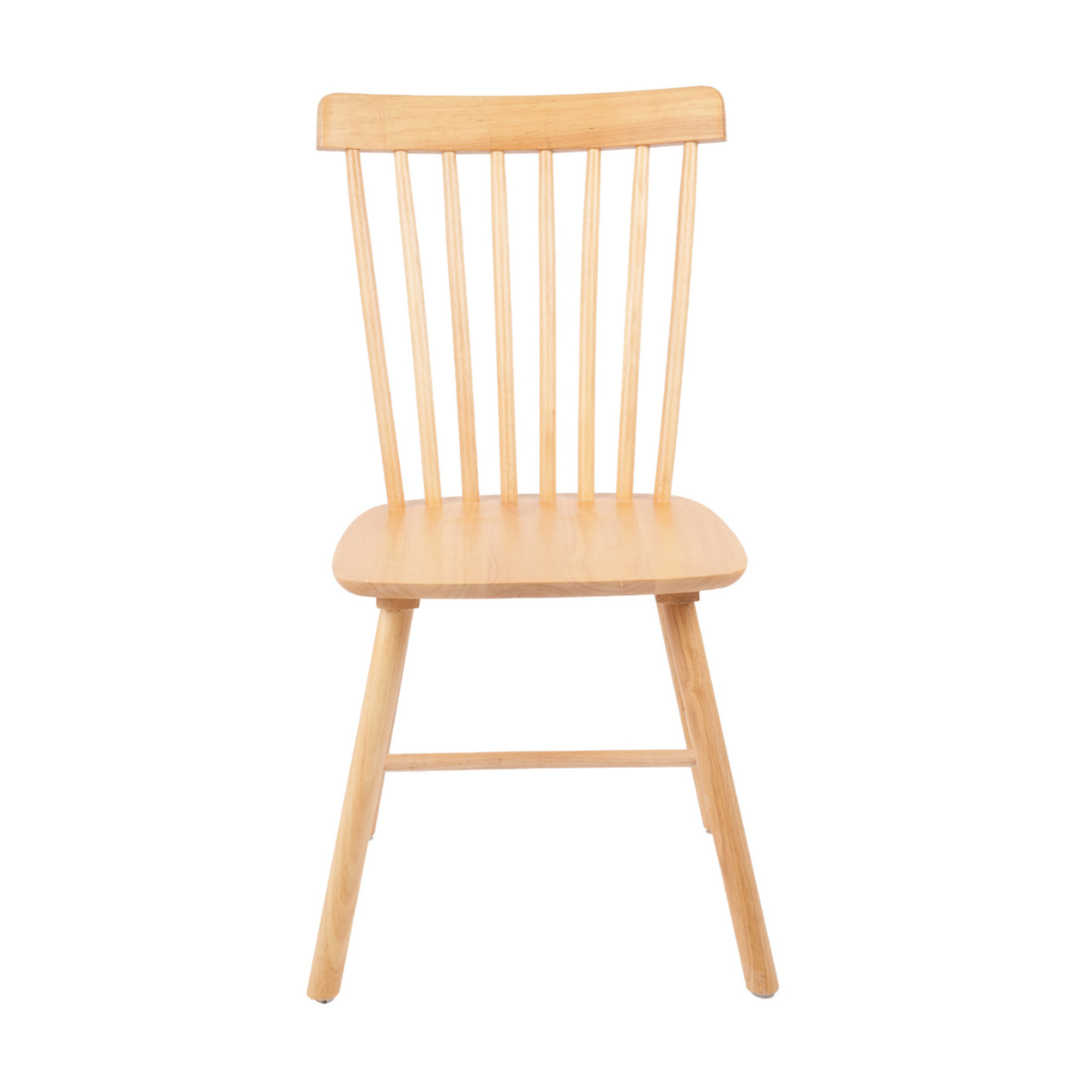 Pack 4 Silla Windsor | Madera Natural | Moderna y Duradera-2