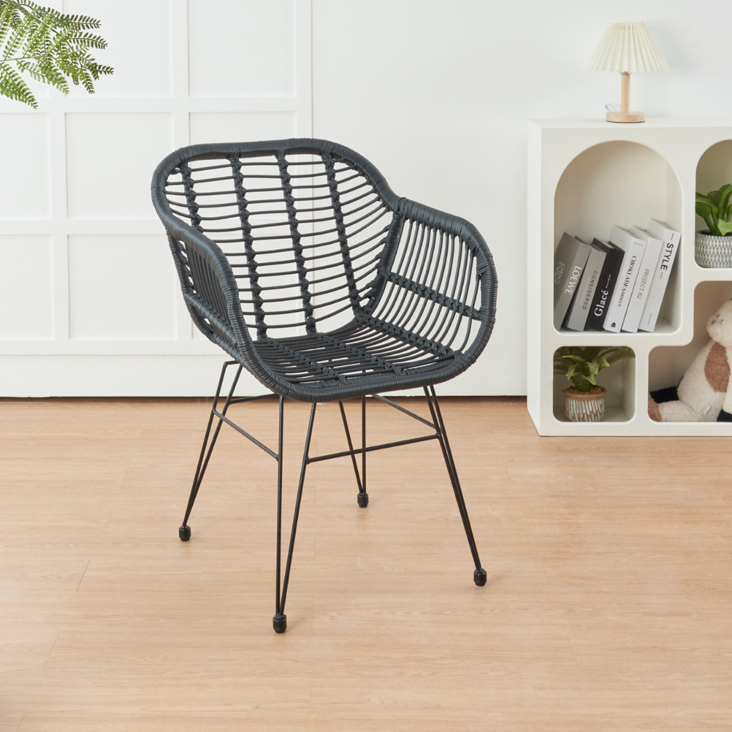 Pack 4 Butacas Grecia | Diseño en Rattan Negro-8