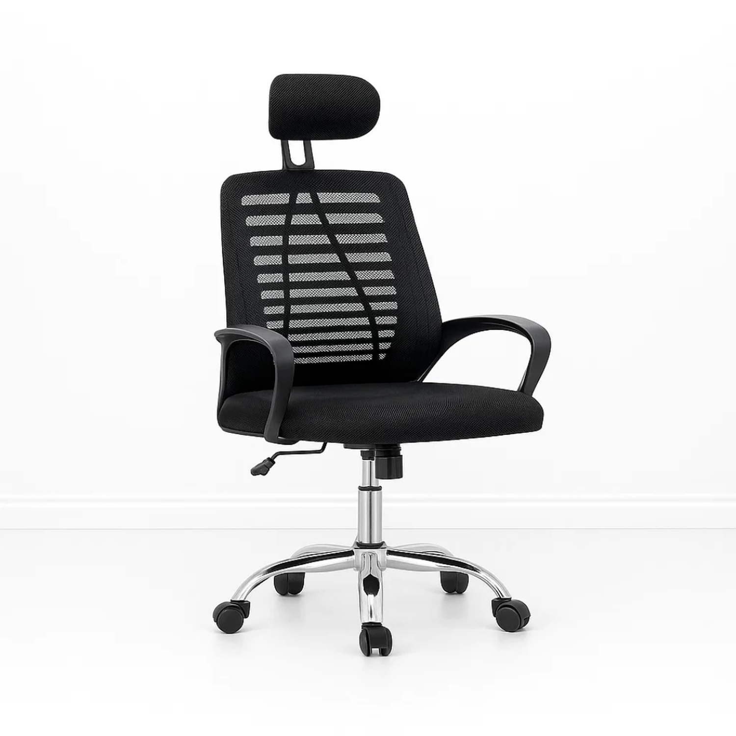 Silla Oficina Ergonómica Ruler | Malla Transpirable y Soporte Lumbar-3