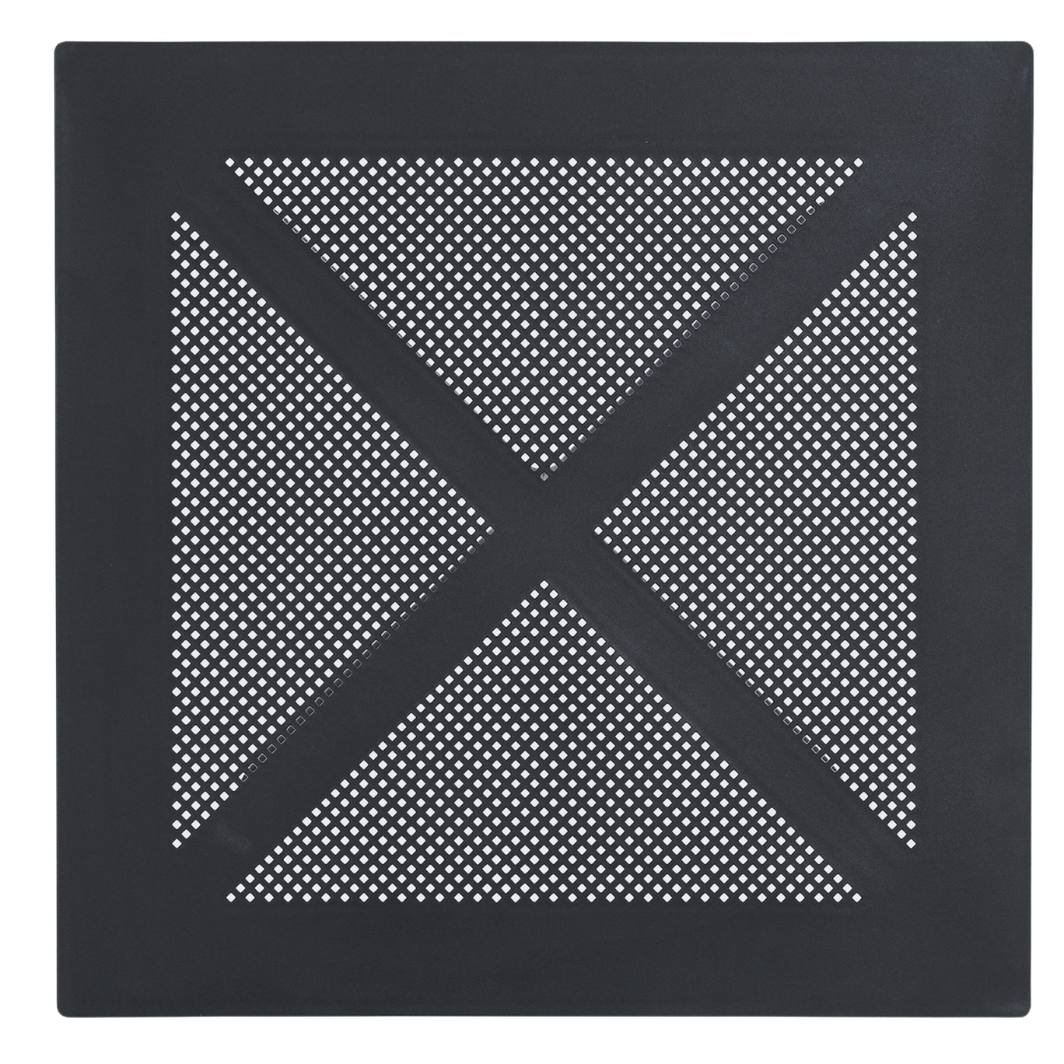 Mesa Cuadrada Clip Negro 80X80 cm | Terraza, Balcón o Negocio-3