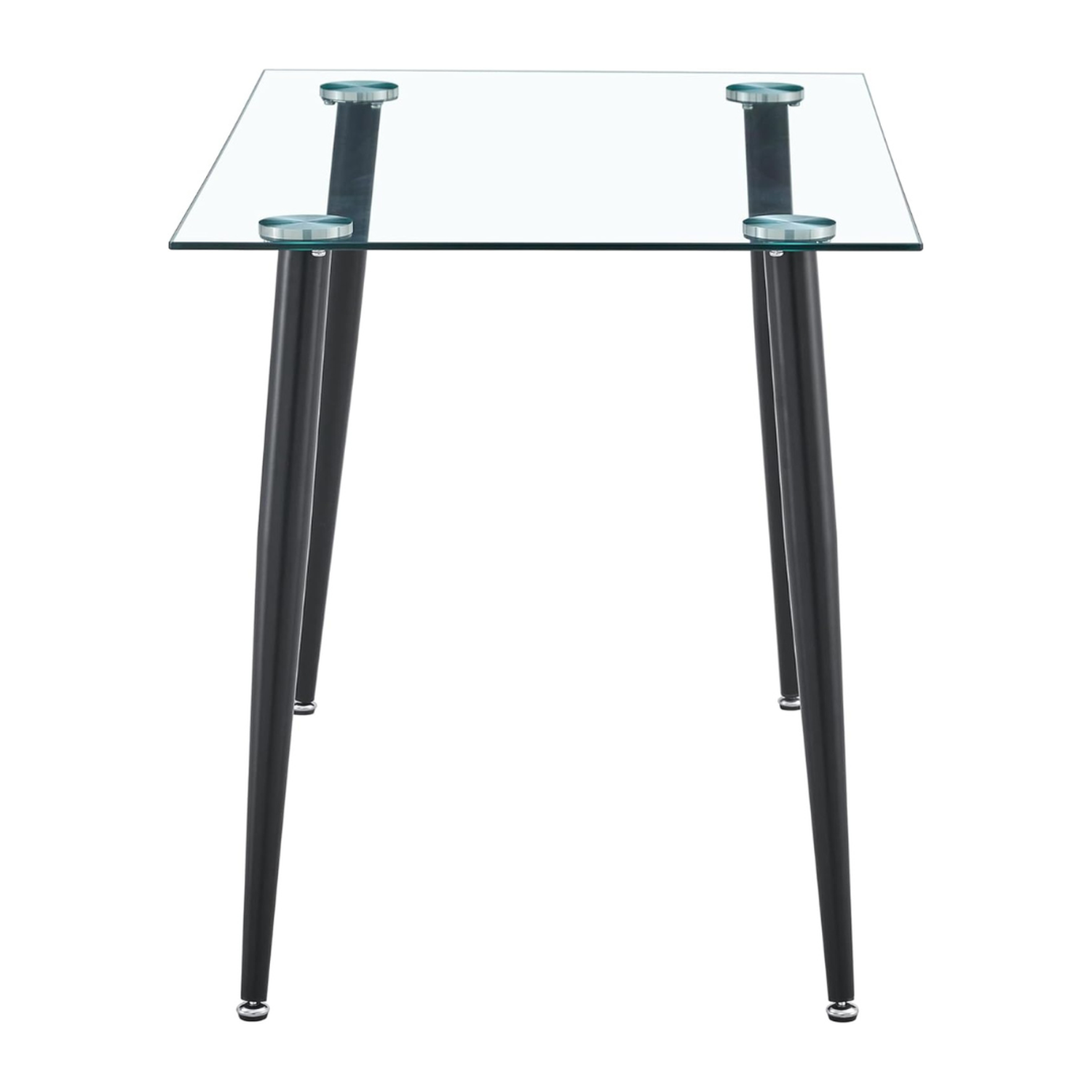 Mesa Rectangular Vitreo 130x80 (Negro) | Vidrio Templado-2