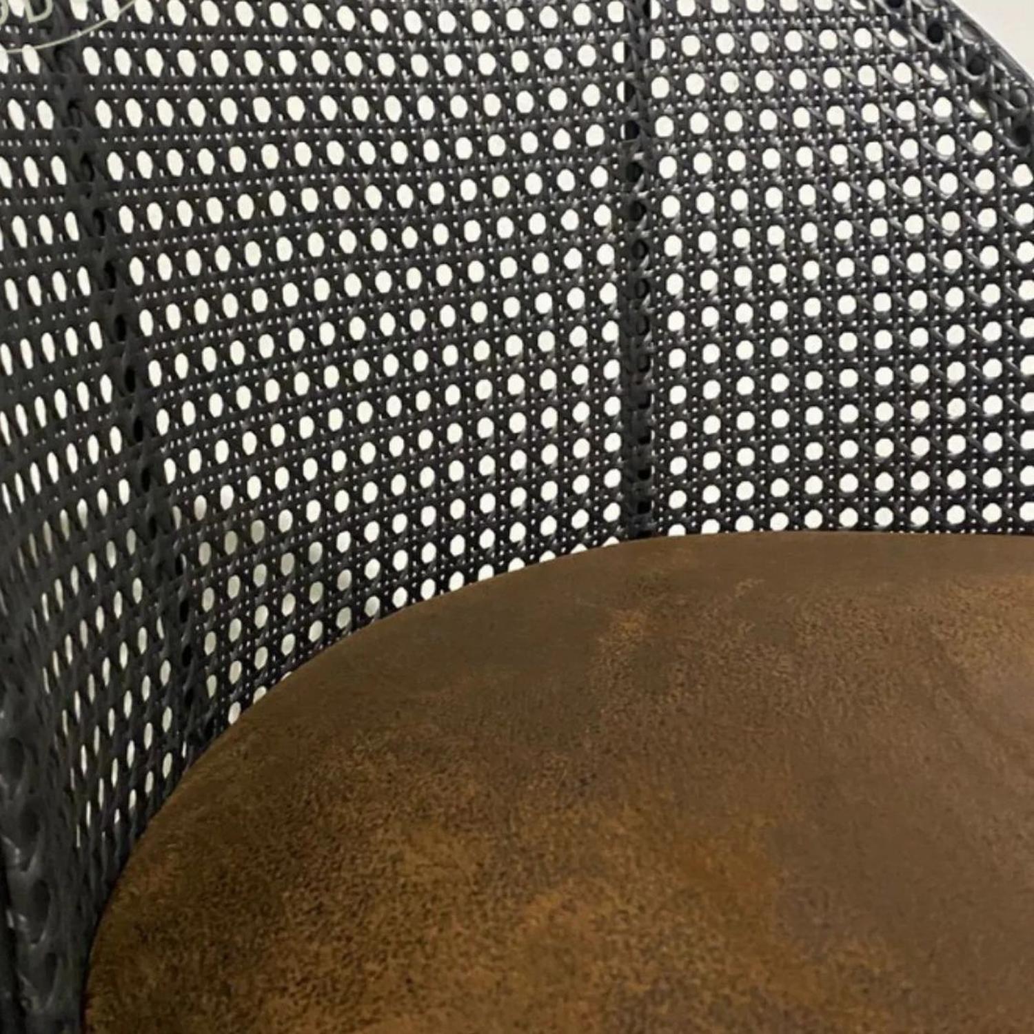 Pack 2 taburete Bar Carolla Café 62 cm | Asiento Giratorio 360°-4