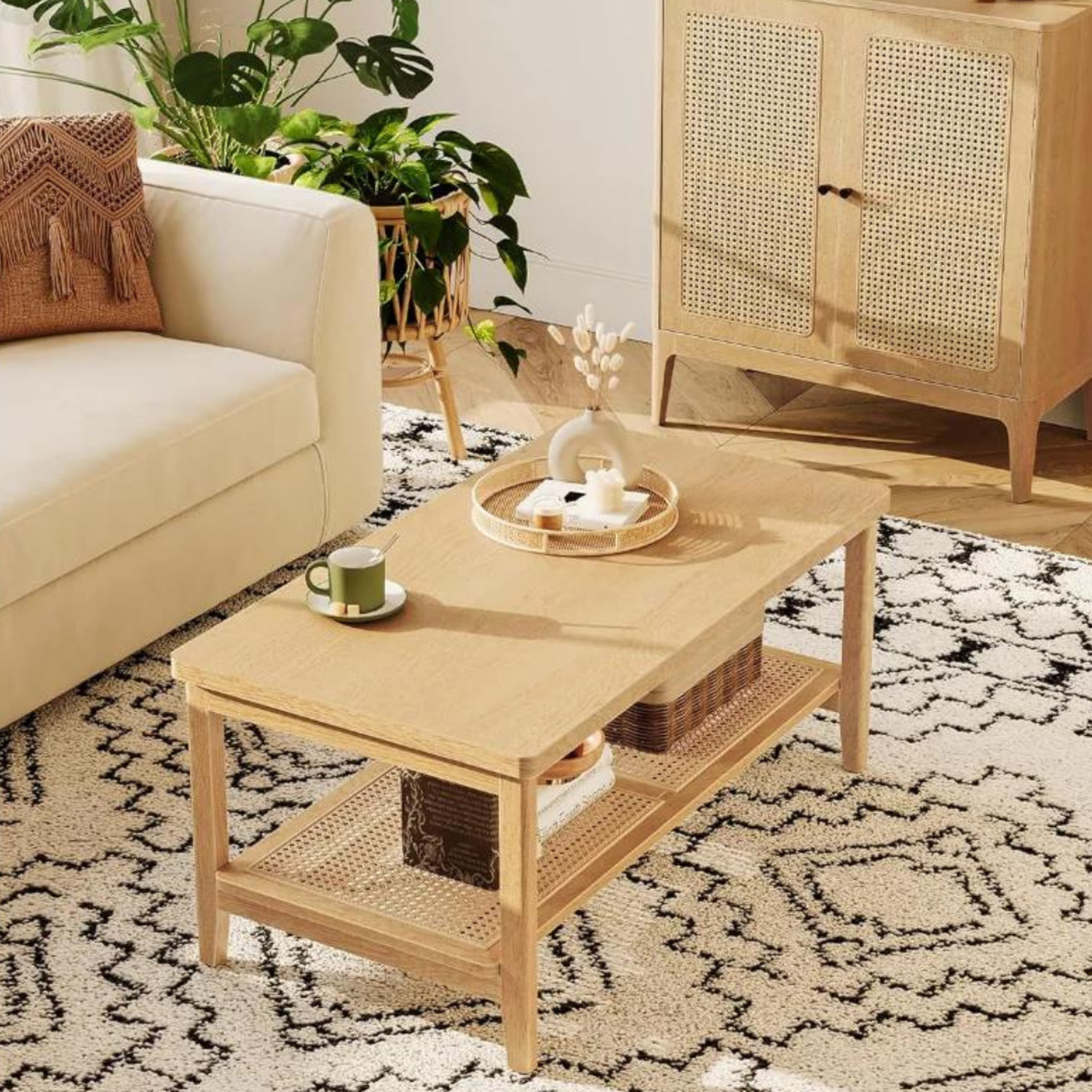 Mesa Consola Boho Chic Leonora - Ideal Recibidor y Salón-3
