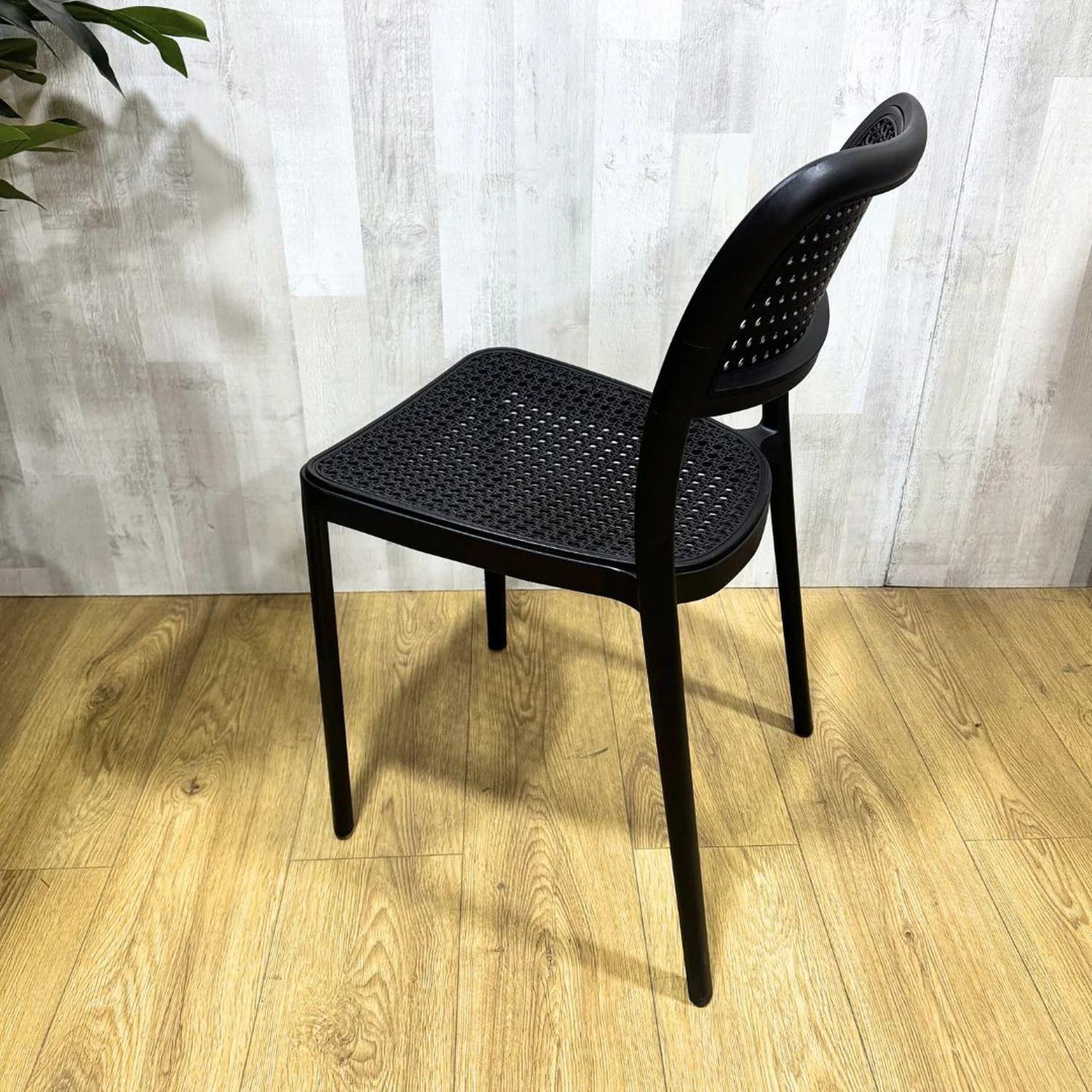 Pack 4 Silla Feronia Negro | Ideal para Exteriores-3
