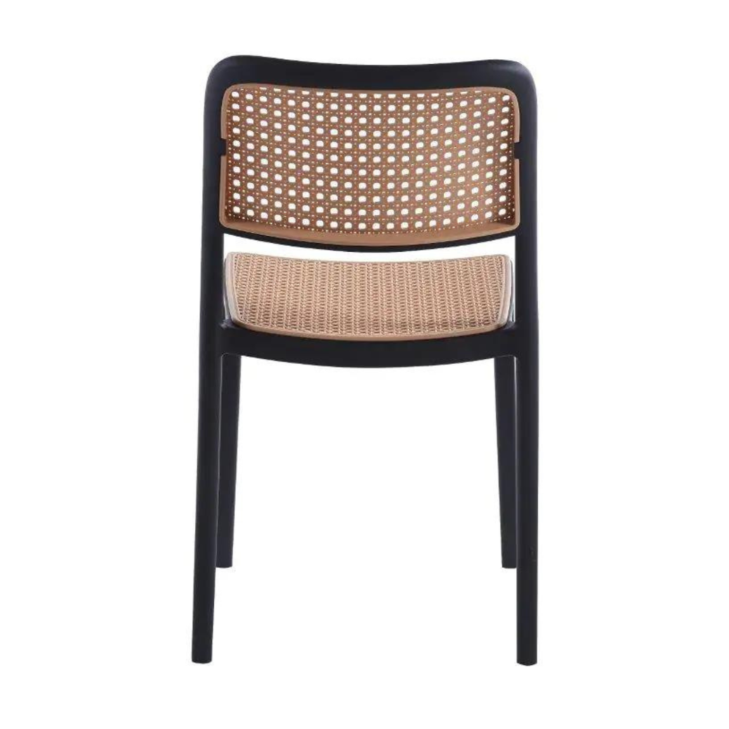 Pack 4 Sillas Feronia Negras | Ideal para Exteriores | Comedor-6