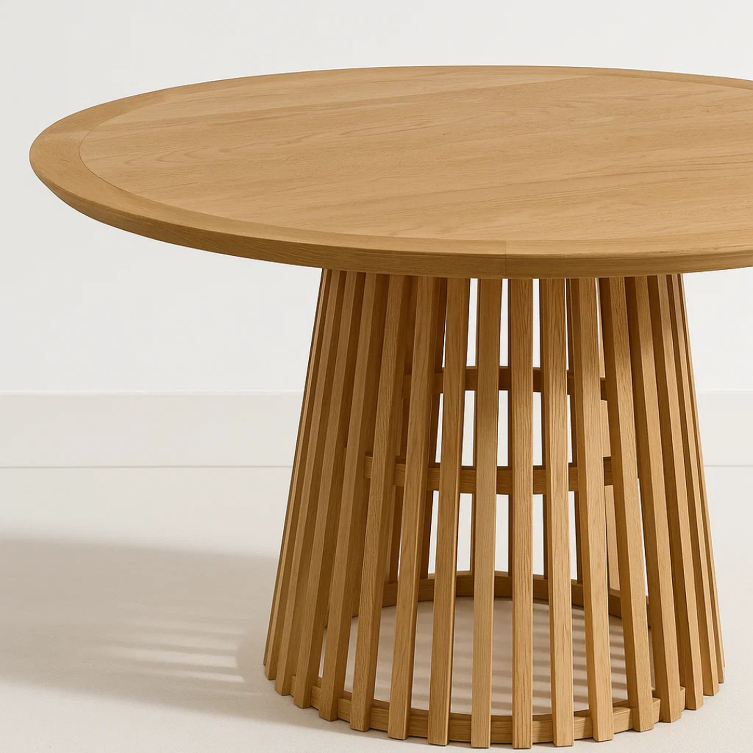 Mesa Redonda Konna D120 cm | Madera Natural-2
