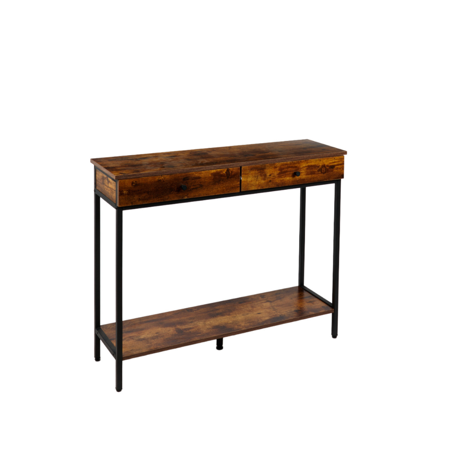 Arrimo Betania 2 Cajones | Madera Natural | Diseño Compacto-2
