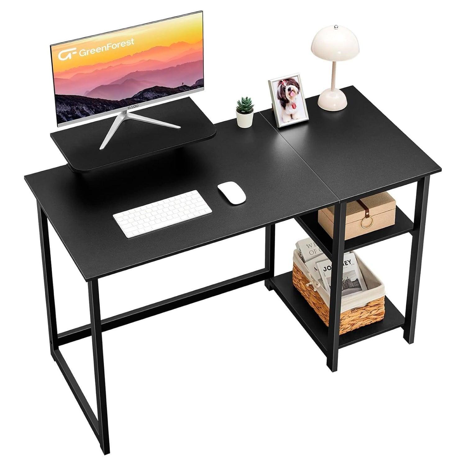 Escritorio Tiziano Negro 140cm | Estilo y Funcionalidad-3