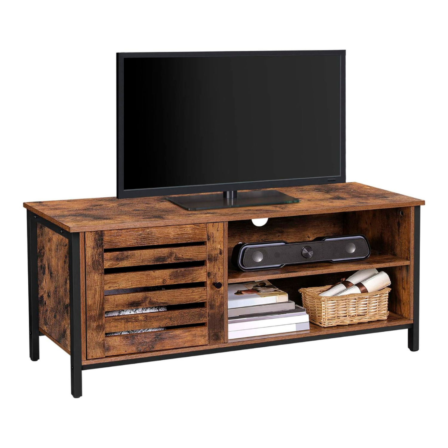 Rack Omero, Estructura de Metal y MDF-2