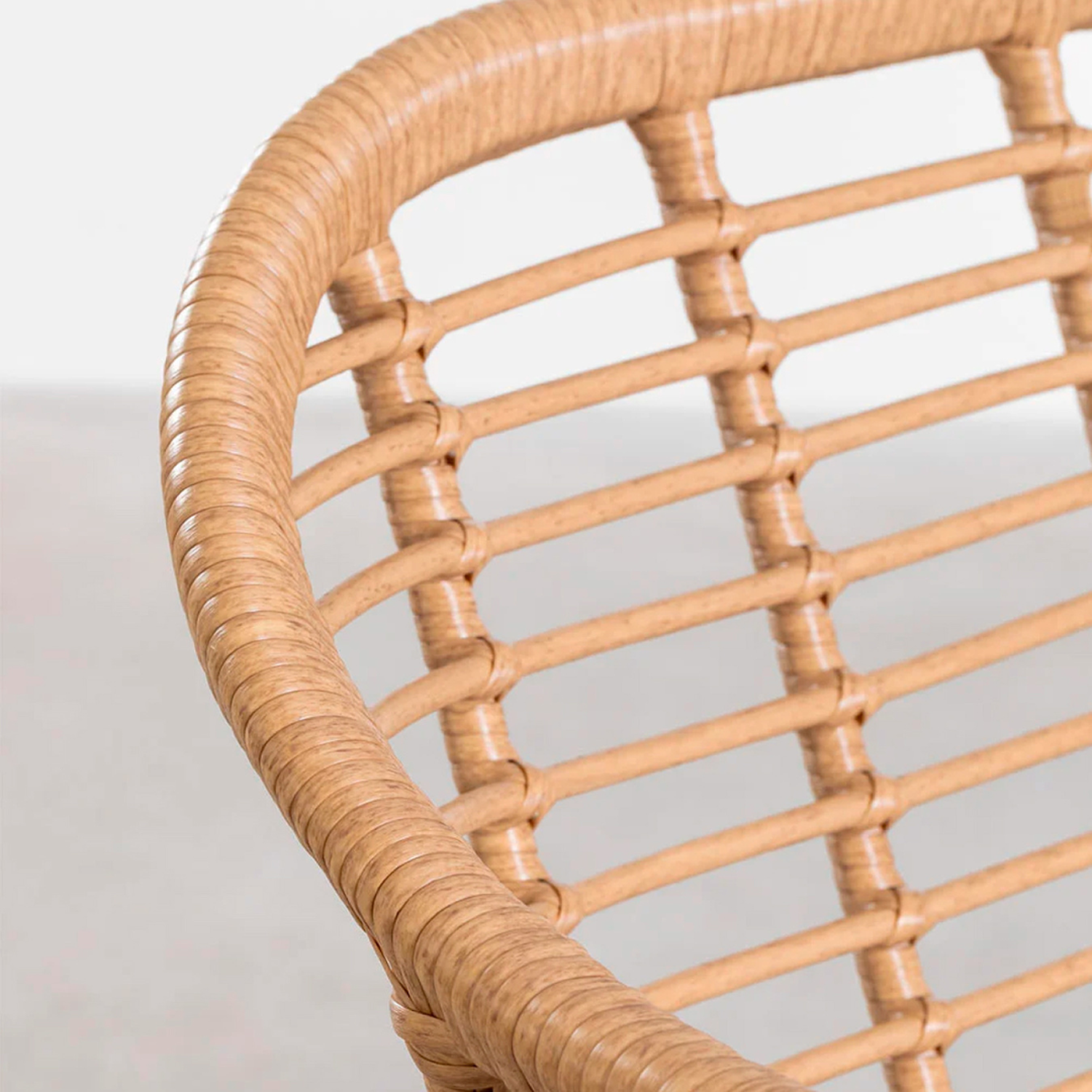 Pack 4 Butacas Grecia | Diseño en Rattan color Natural-1