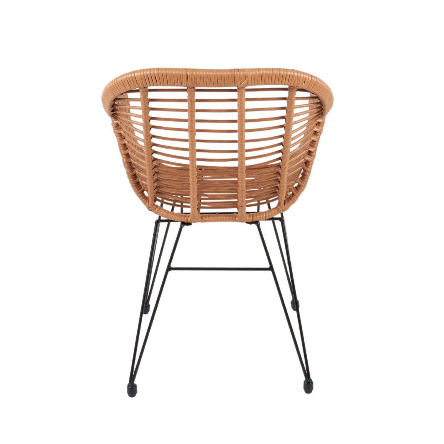 Pack 4 Butacas Grecia | Diseño en Rattan color Natural-9