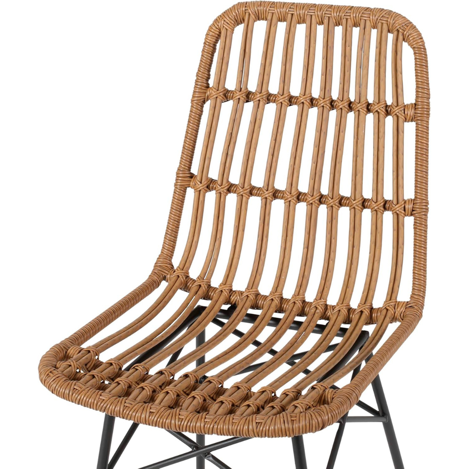 Pack 4 Sillas Grecia | Diseño en Rattan color Natural-2