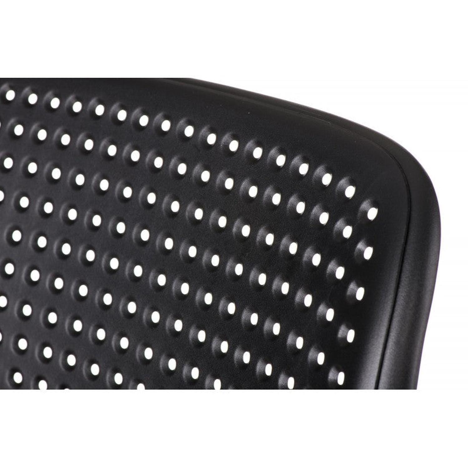 Silla Bora Bristro Negra | Diseño Apilable-4