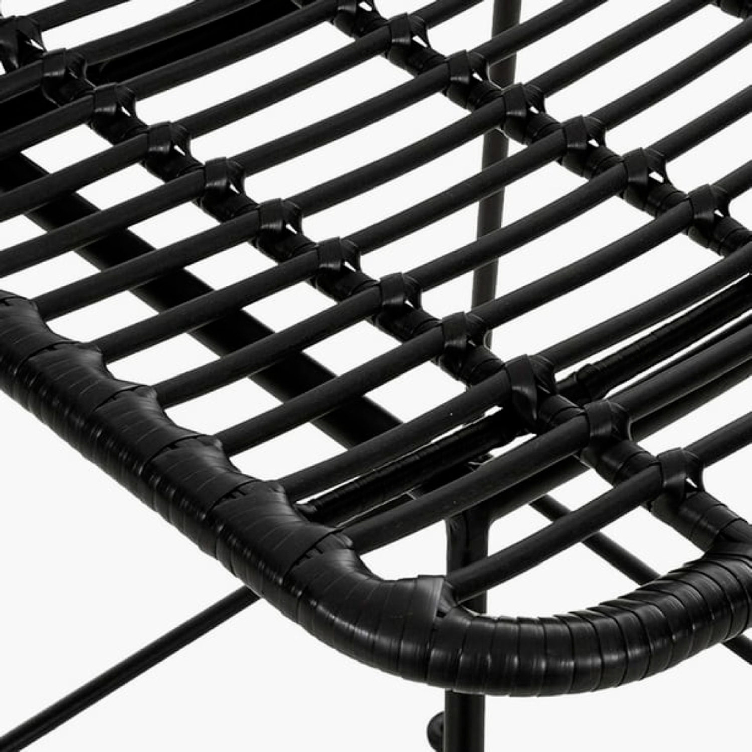 Silla Grecia Negro | Diseño en Rattan-4