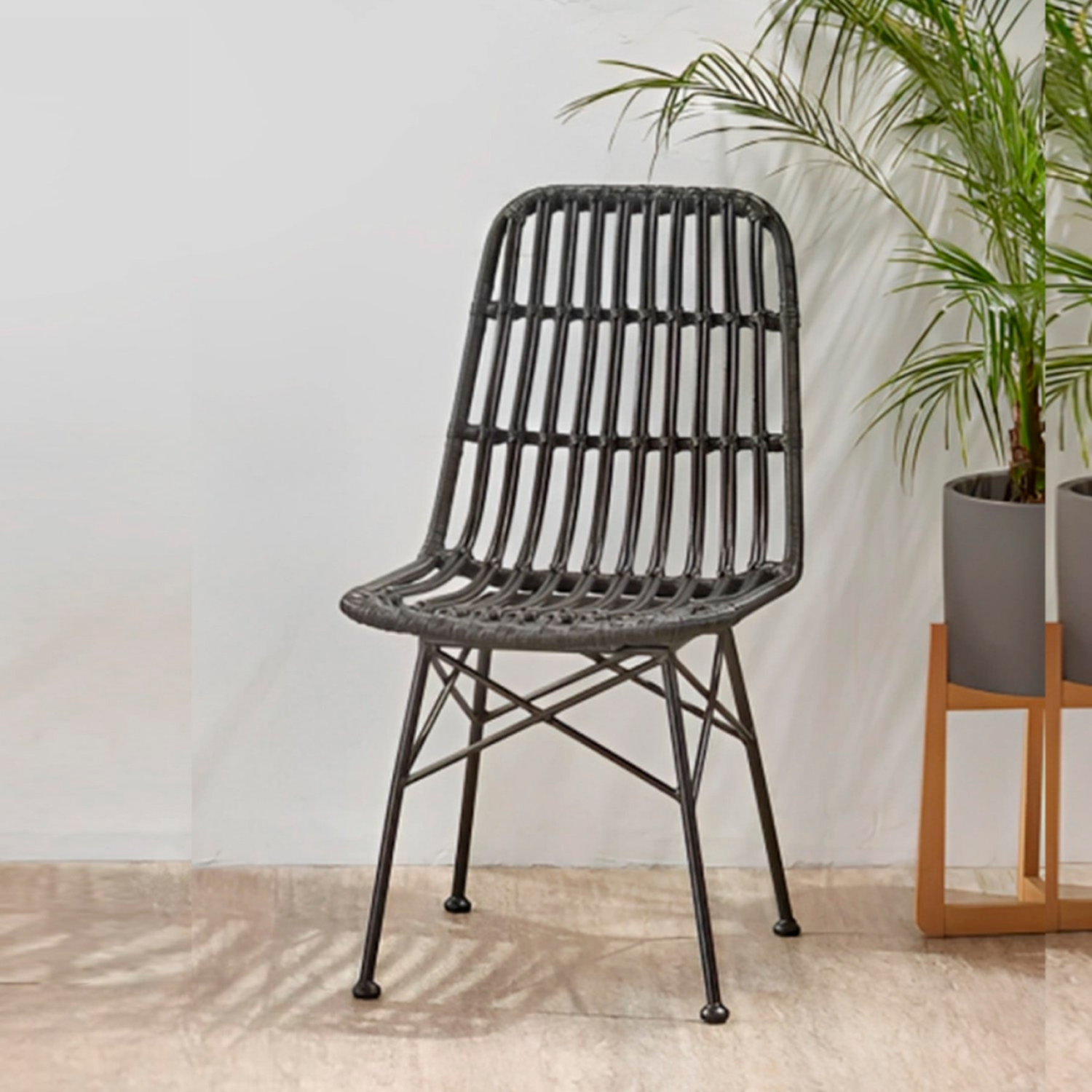 Silla Grecia Negro | Diseño en Rattan-6