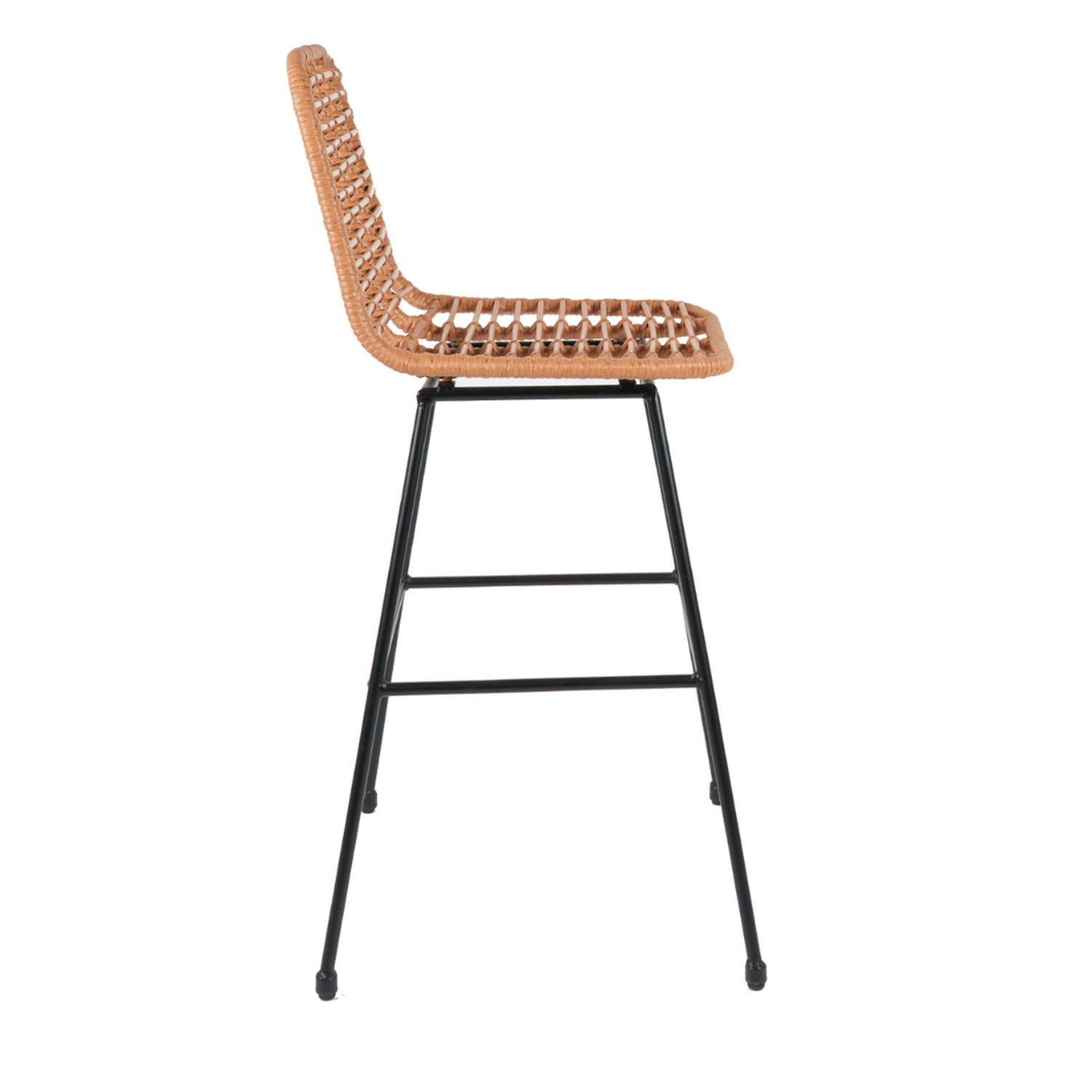 Pack 4 Taburete Piso Grecia Alto 75 cm | Rattan color Natural-6