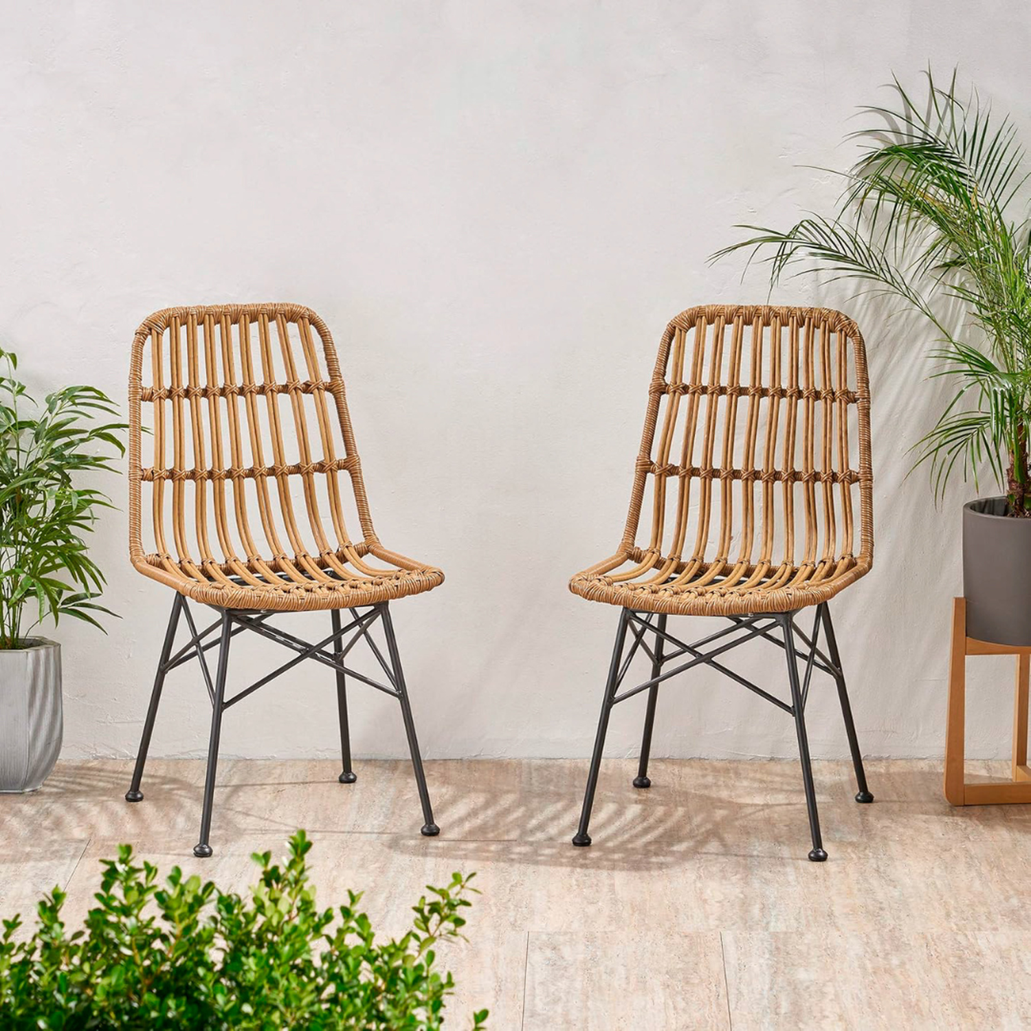 Silla Grecia Natural | Diseño en Rattan-8