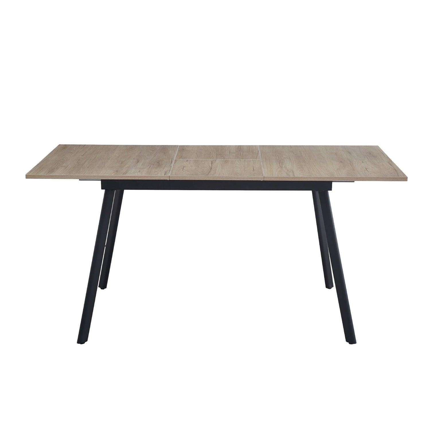 Mesa Expandible Atenas 120 a 160cm Claro | ¡Más Comensales!-1