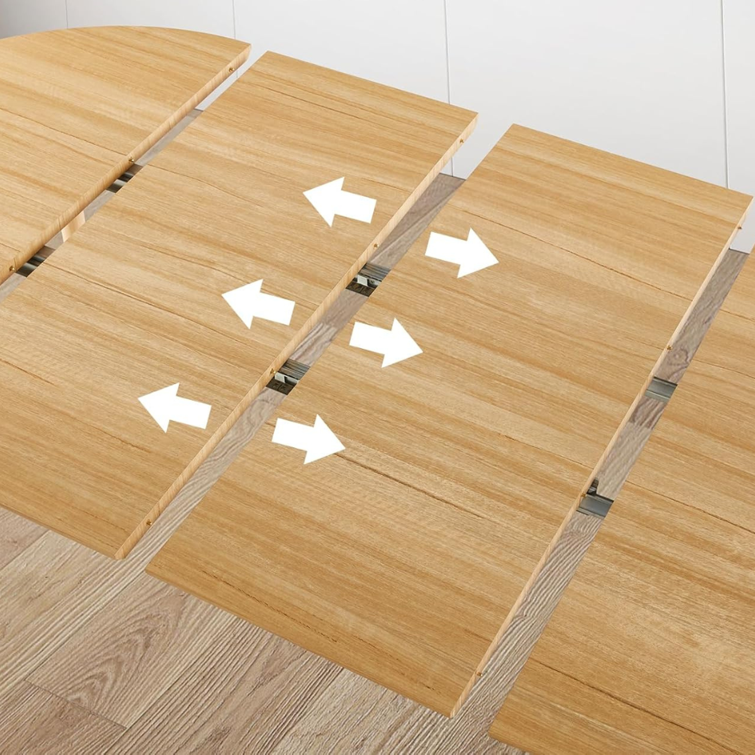 Mesa Extensible Bayona Wood | 100cm a 180cm-3