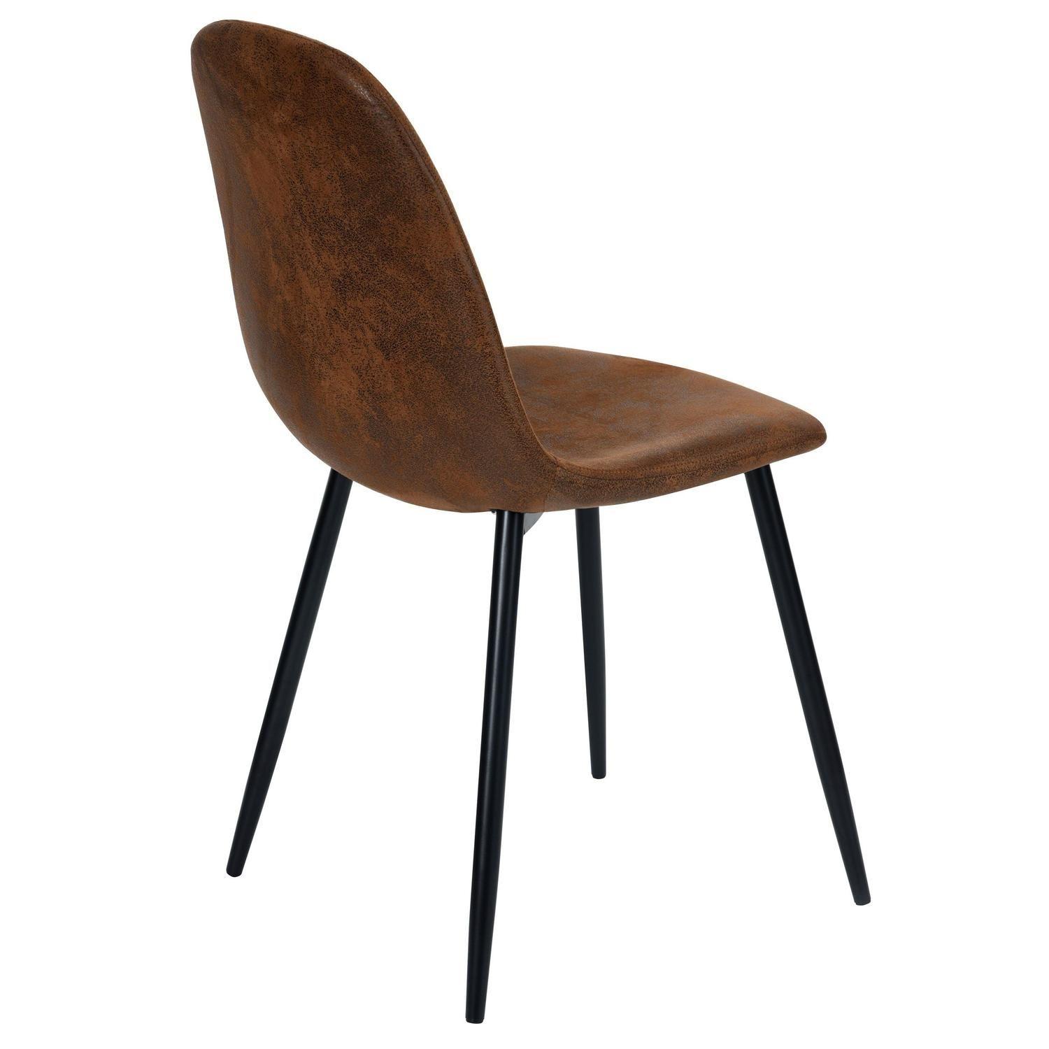 Silla Isidora Ecocuero Café | Elegancia y Comodidad-2