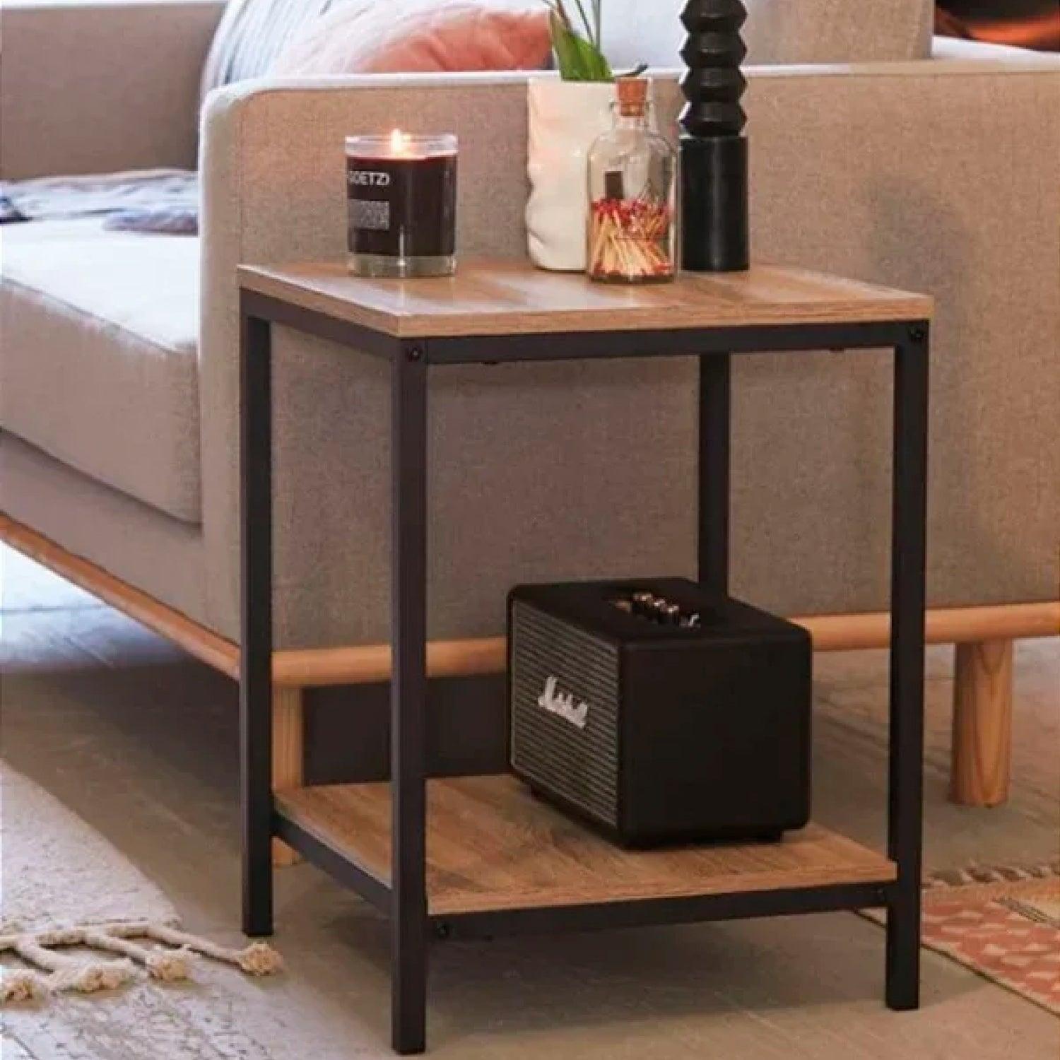 Mesa Auxiliar Aurora | Madera Pino | Diseño Minimalista-4