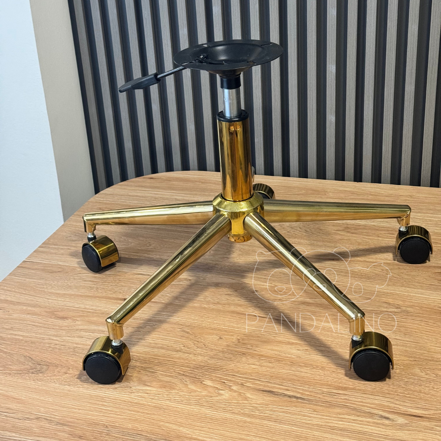 Silla Oficina Escritorio Rubik | Giratoria| Ergonómica | Felpa Rosado-6