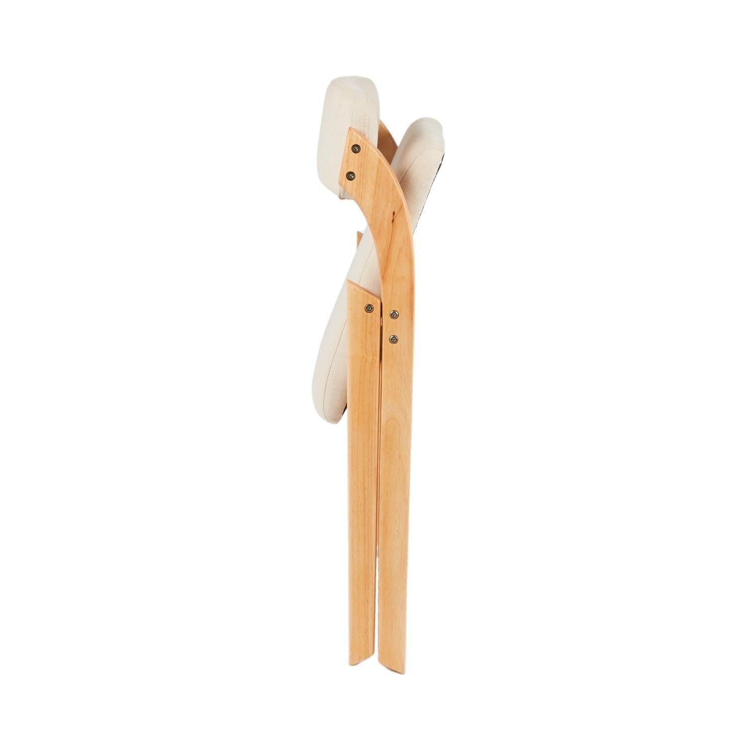 Silla plegable Palmira beige | Cómoda y Práctica para tu Hogar-4